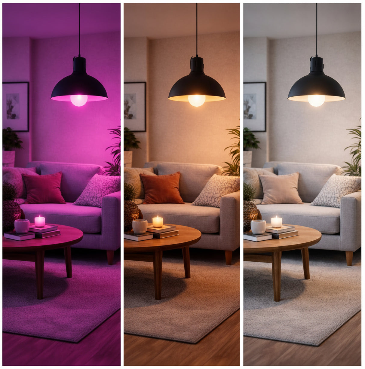 Deltaco SH-LE27RGBA6002-3P Smart Home led pærer