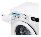 LG Serie 600 P4Y5VYW3W vaskemaskine Front-læsning 9 kg 1360 rpm Hvid