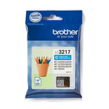 Brother LC3217C blækpatron 1 stk Original Blå