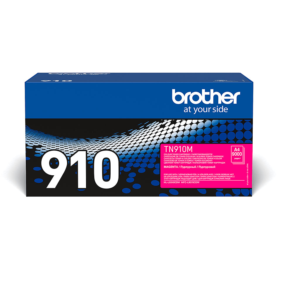 Brother TN-910M tonerpatron 1 stk Original Magenta