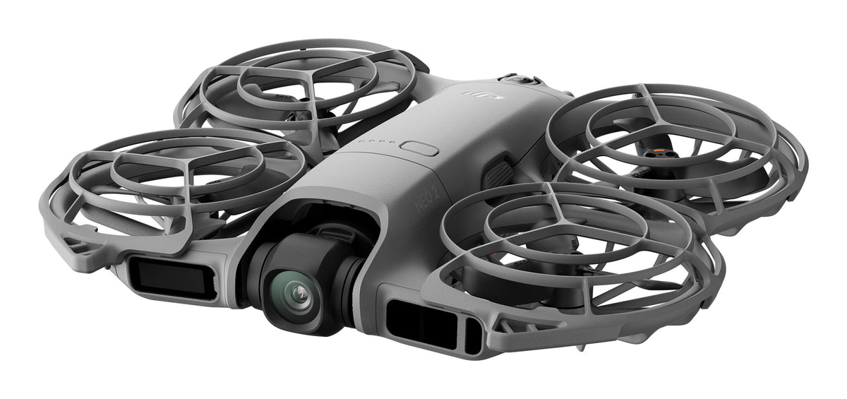 DJI Neo 2 Fly More Combo 4 rotorer Quadrokopter 12 MP 2688 x 1512 pixel 1606 mAh Sort, Grå