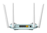 D-Link R15 trådløs router Gigabit Ethernet Dual-band (2,4 GHz / 5 GHz) Hvid