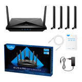 Cudy LT18 trådløs router Gigabit Ethernet Dual-band (2,4 GHz / 5 GHz) 4G Sort