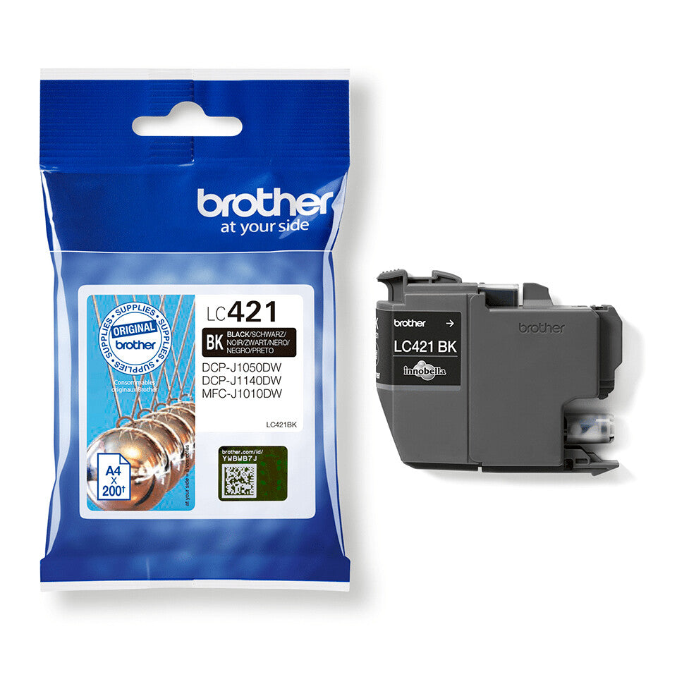 Brother LC421BK – Sort