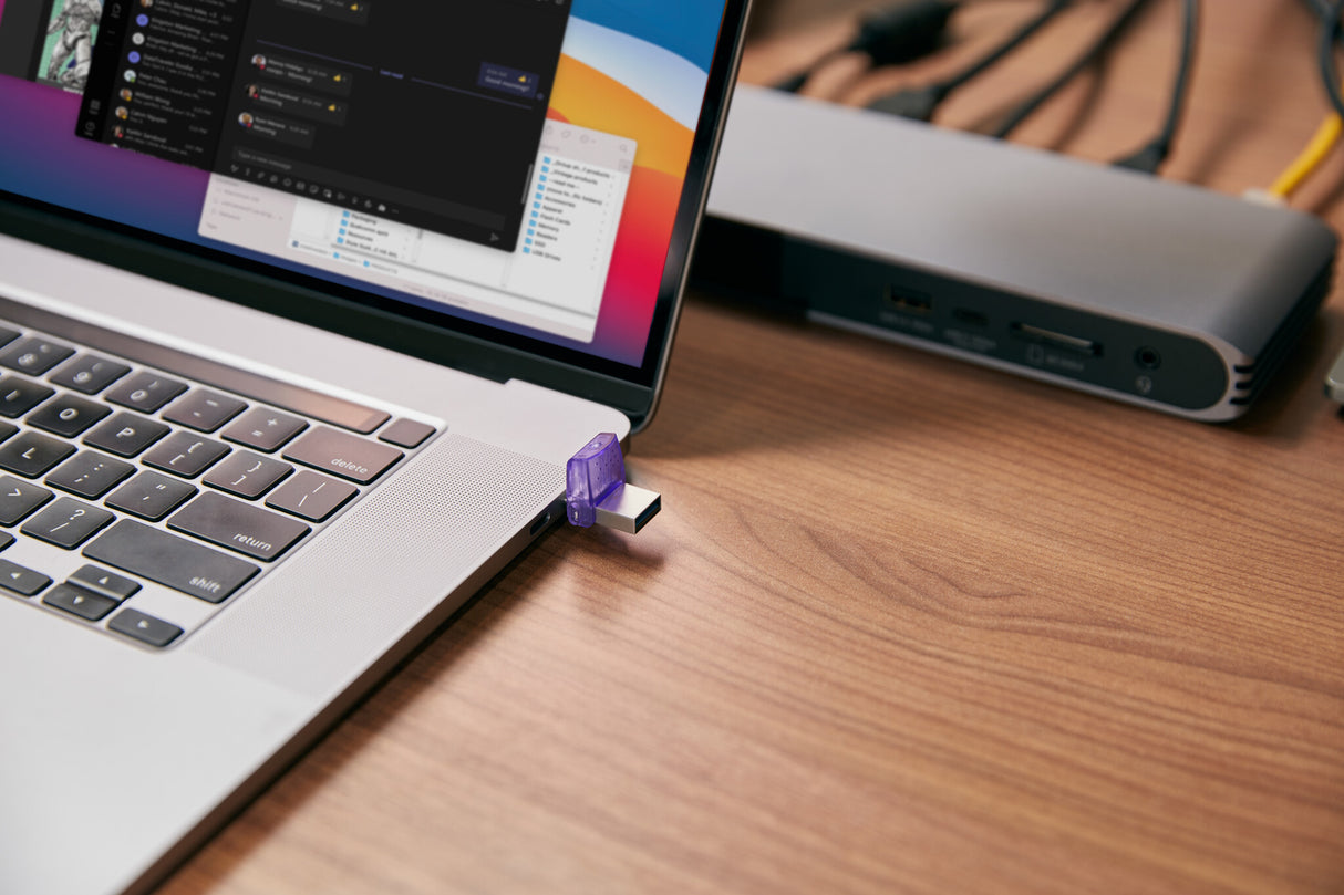 Kingston Technology DataTraveler 64 GB microDuo 3C 200 MB/s, dobbelt USB-A + USB-C