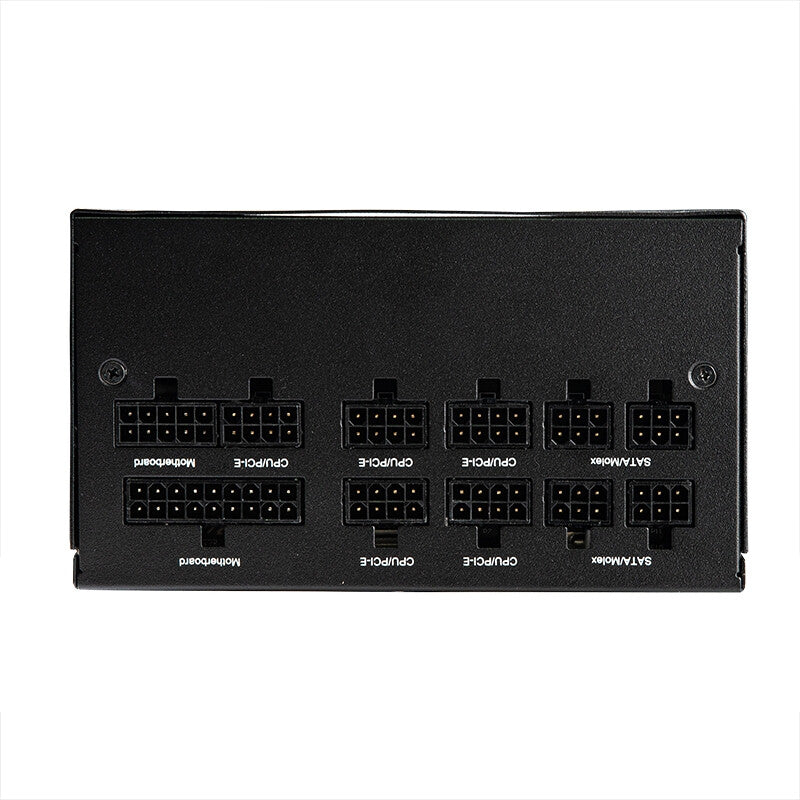 Chieftec PowerUp GPX-850FC enhed til strømforsyning 850 W 20+4 pin ATX ATX Sort