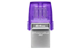 Kingston Technology DataTraveler 64 GB microDuo 3C 200 MB/s, dobbelt USB-A + USB-C