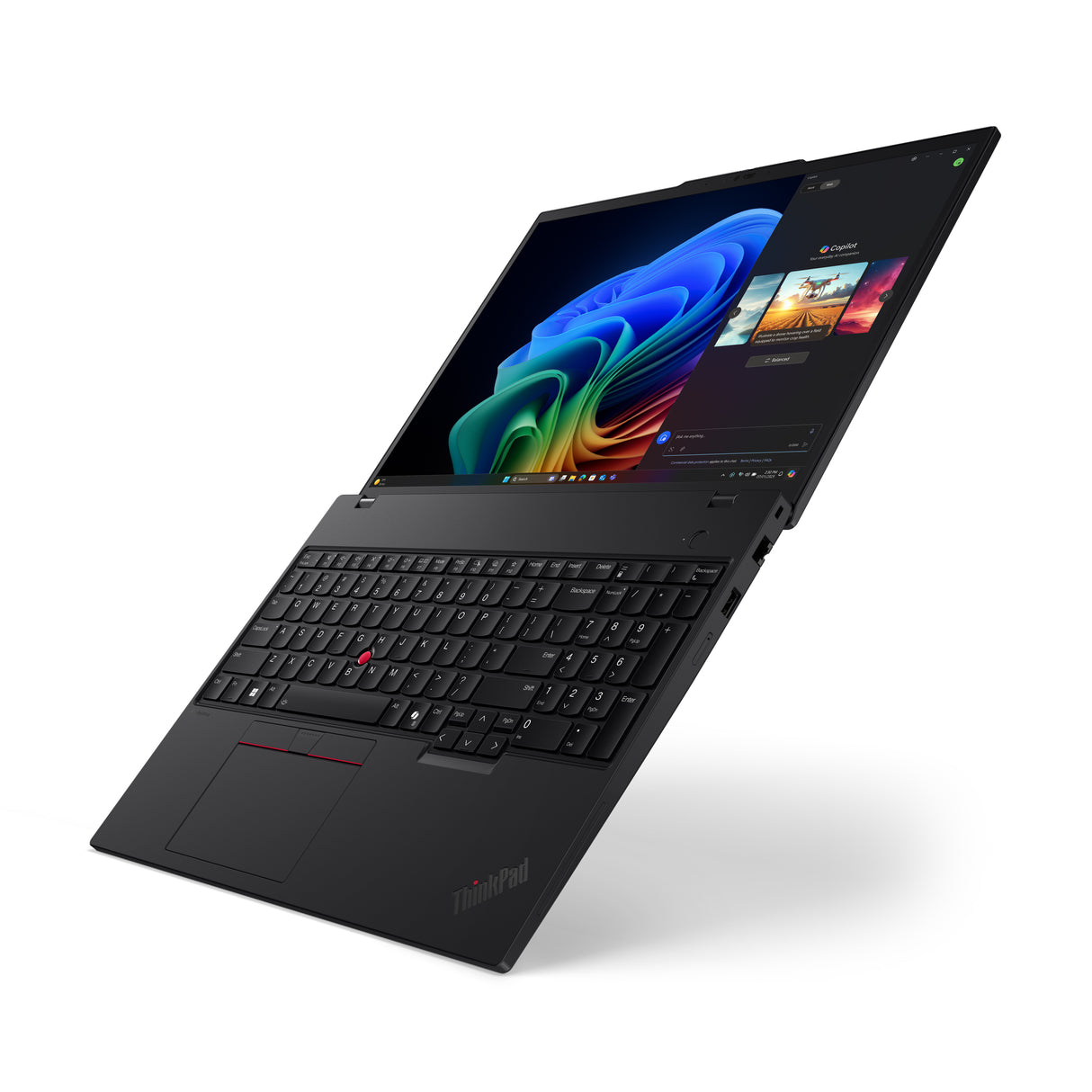 Lenovo ThinkPad T16 Gen 4 (AMD) Copilot+ PC AMD Ryzen AI 5 340 Laptop 40,6 cm (16") WUXGA 32 GB DDR5-SDRAM 512 GB SSD Wi-Fi 7 (802.11be) Windows 11 Pro Engelsk Sort