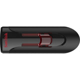 SanDisk UFM 16GB USB CRUZER GLIDE 3.0 16GB 3.2 Gen 1 USB stick Sort