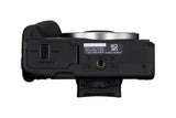 Canon EOS R50, Black + RF-S 18-45mm F4.5-6.3 IS STM Kit MILC 24,2 MP CMOS 6000 x 4000 pixel Sort