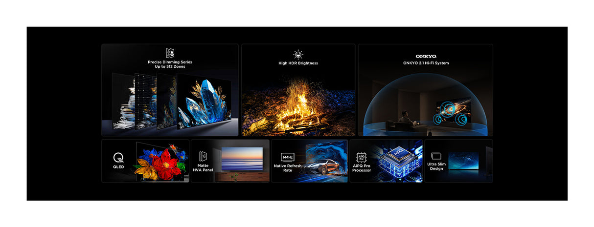 TCL 50C6K QD-Mini LED 4K Google TV