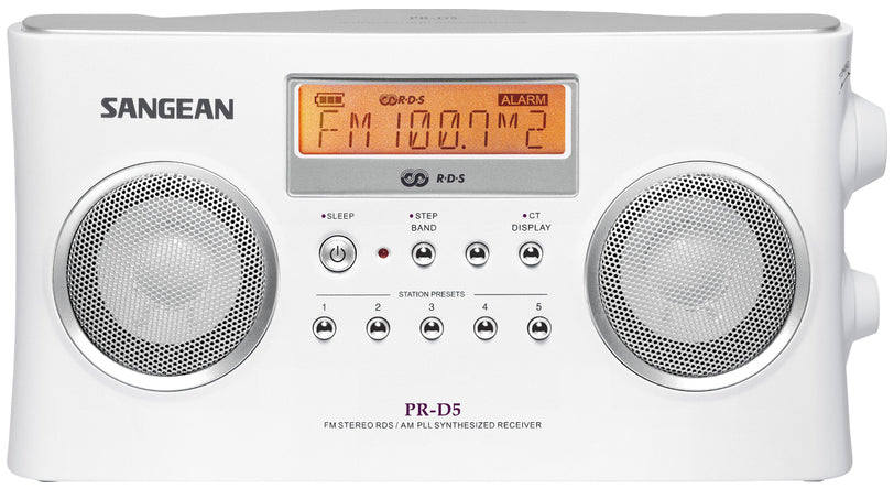 Sangean PRD5 radio hvid