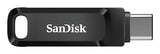 SanDisk Ultra Dual Drive Go 32GB USB 3.1 Gen 1 / USB-C USB stick Sort