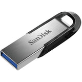 SanDisk Ultra Flair USB-nøgle 32 GB USB Type-A 3.2 Gen 1 (3.1 Gen 1) Sort, Rustfrit stål