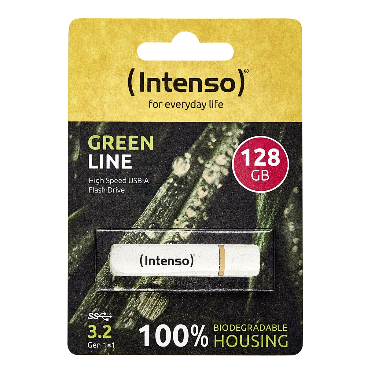 Intenso 3540491 USB Flash Drive 3.2 128GB Green Line