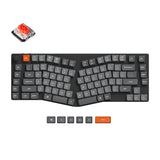 Keychron K15 Max tastatur Universel USB + RF Wireless + Bluetooth QWERTY Engelsk Grå