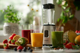 Philips Daily Collection HR2604/80 blender 1 L Bordplade blender 350 W Sort, Rustfrit stål