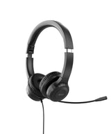 Acer AHW154 Headset Ledningsført Håndholdt Kontor/Callcenter USB Type-A Sort