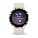 Garmin vívoactive 5 Guld Hvid SmartWatch