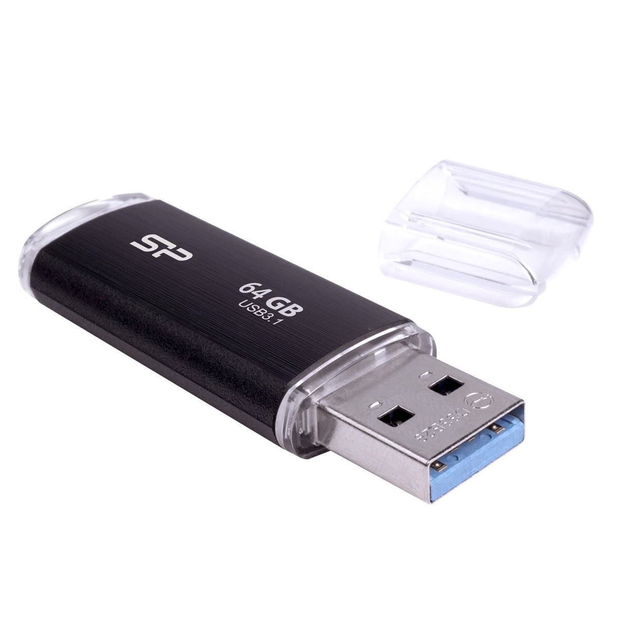 Silicon Power Blaze B02 USB-nøgle 64 GB USB Type-A 3.2 Gen 1 (3.1 Gen 1) Sort