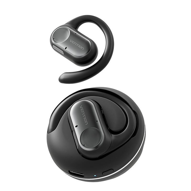 Vention NBPB0 hovedtelefoner/headset Trådløs Open-ear Opkald/Musik/Sport/Hverdag Bluetooth Sort
