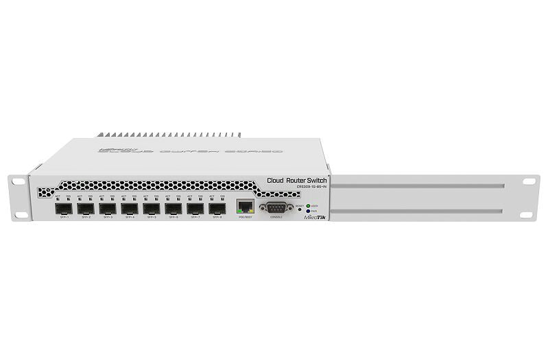 Mikrotik CRS309-1G-8S+ Administreret Gigabit Ethernet (10/100/1000) Strøm over Ethernet (PoE) Hvid