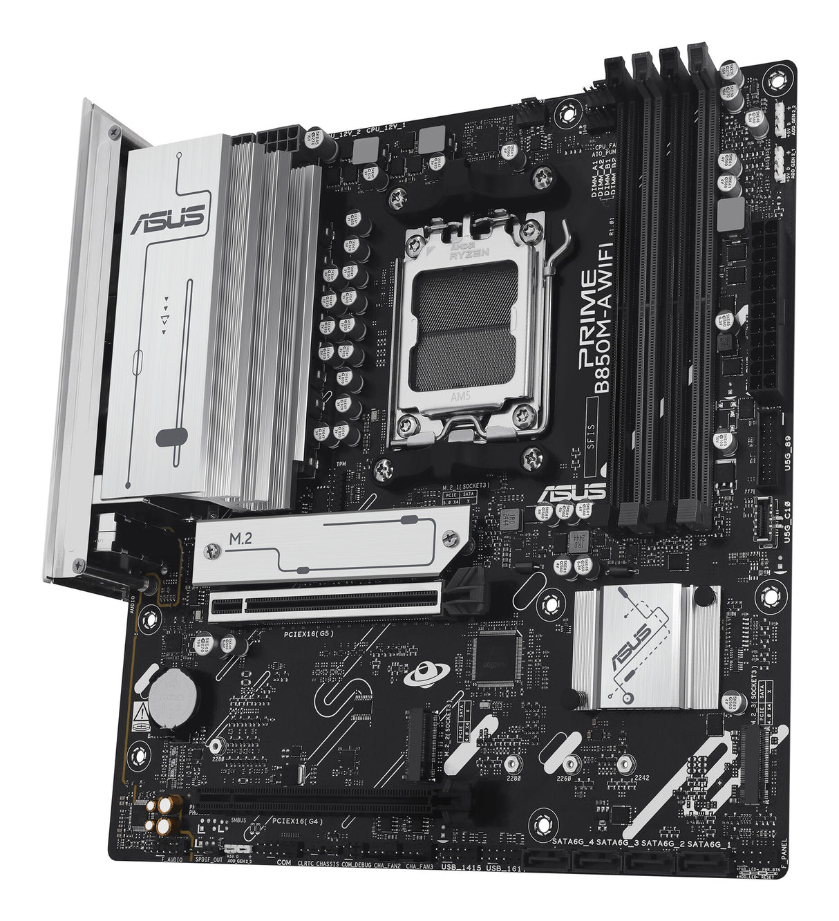 ASUS PRIME B850M-A WIFI AMD B850 Sokkel AM5 micro ATX