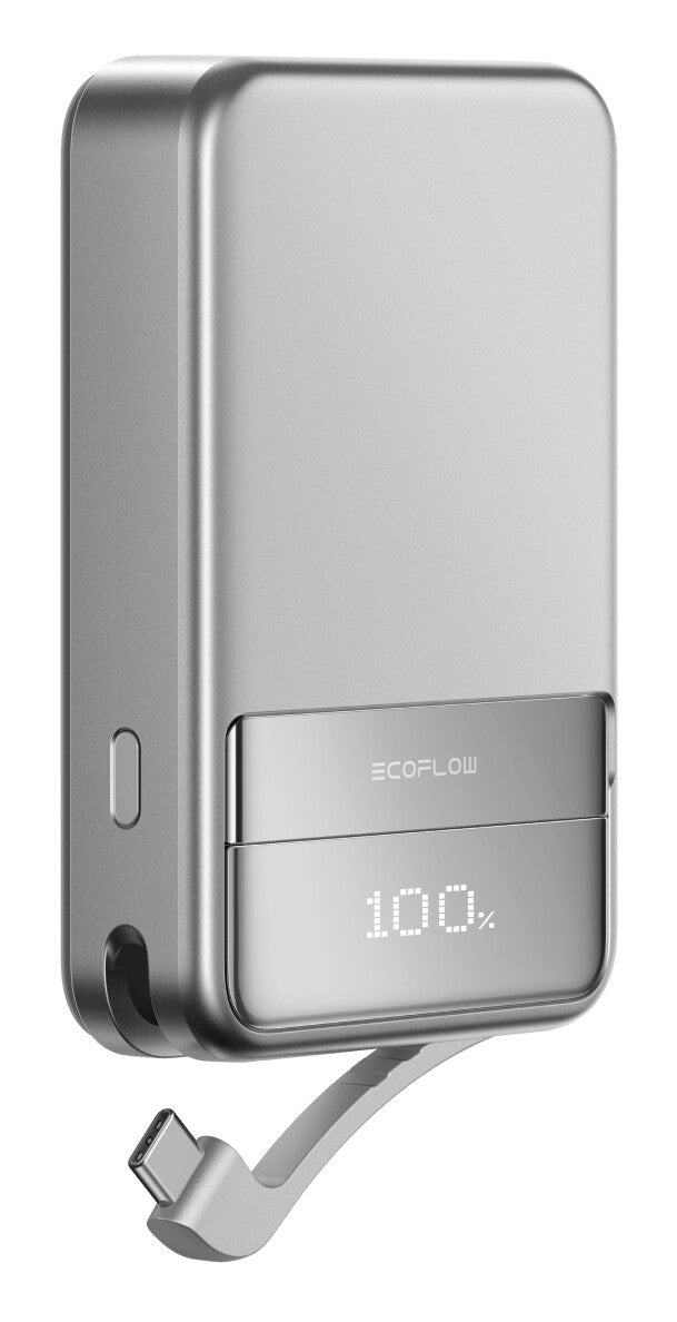 EcoFlow Rapid 10000 mAh Trådløs opladning Sølv