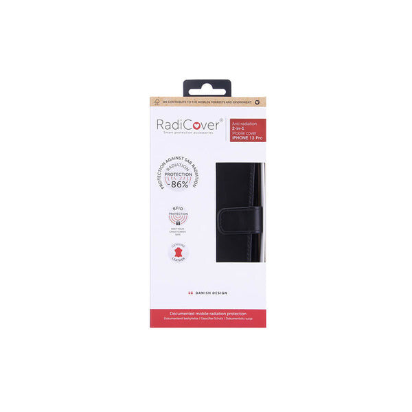Radicover 587080 mobiltelefon etui 15,5 cm (6.1") Folie Sort