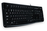 Logitech Keyboard K120 for Business tastatur USB AZERTY Litauisk Sort