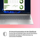 HP EliteBook 6 G1i AI Intel Core Ultra 5 225U Laptop 40,6 cm (16") WUXGA 24 GB DDR5-SDRAM 512 GB SSD Wi-Fi 7 (802.11be) Windows 11 Pro AI PC Sølv