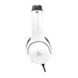 PDP LVL40 Headset Ledningsført Spil Hvid
