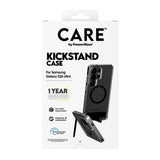 CARE by PanzerGlass Urban Explorer Case Transparent w. Black Kickstand & Qi Samsung Galaxy S26 Ultra