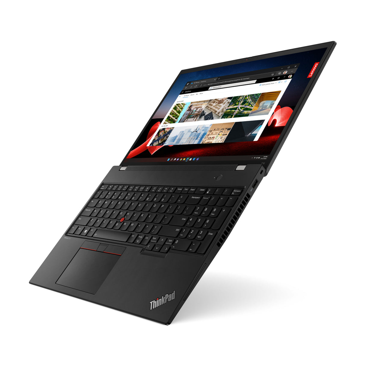 Lenovo ThinkPad T16 Gen 2 (Intel) Intel® Core™ i5 i5-1335U Laptop 40,6 cm (16") WUXGA 16 GB DDR4-SDRAM 256 GB SSD Wi-Fi 6E (802.11ax) Windows 11 Pro Nordisk Sort