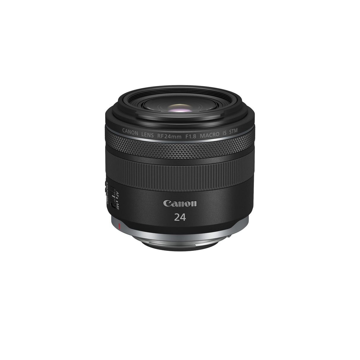 Canon RF 24 mm f1.8 Macro IS STM MILC Bred zoomlinse Sort