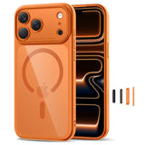 Tech-Protect 5906302333813 mobiltelefon etui 16 cm (6.3") Cover Orange, Transparent