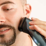 Taurus 3 SIDE WATER SHAVE Rotations shaver Trimmer Sort, Blå