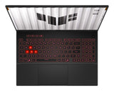 ASUS TUF Gaming A16 FA608UMI-TU167W AMD Ryzen™ 7 260 Laptop 40.6 cm (16") WUXGA 16 GB DDR5-SDRAM 512 GB SSD NVIDIA GeForce RTX 5060 Wi-Fi 6E (802.11ax) Windows 11 Home Black, Grey