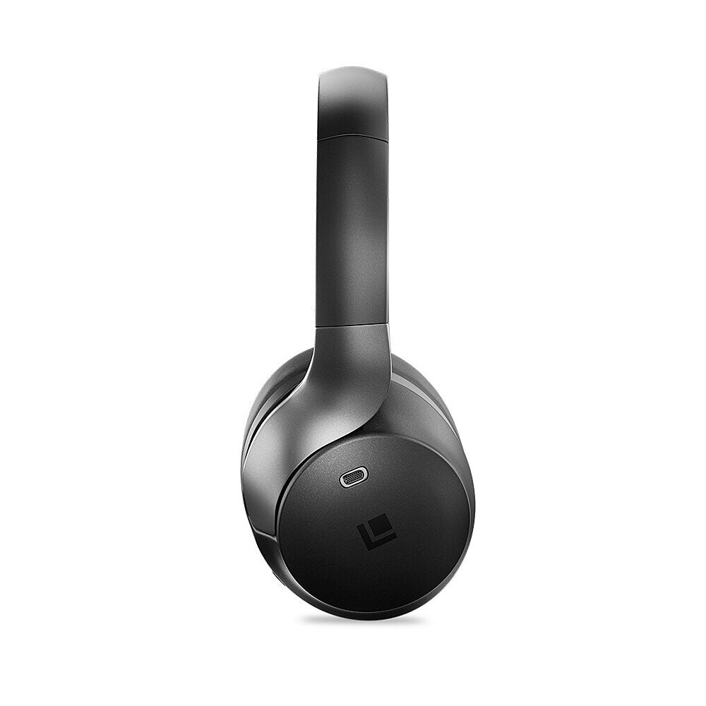 Lindy LHXW-e Headset Trådløs Opkald/musik USB Type-C Bluetooth Sort
