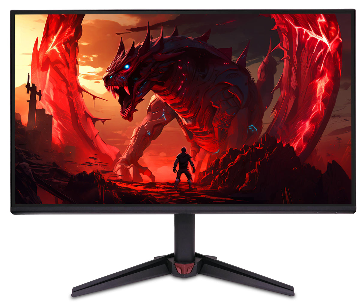 Acer NITRO VG0 VG240Y P6bmipx computerskærm 60,5 cm (23.8") 1920 x 1080 pixel Fuld HD LCD Sort, Rød