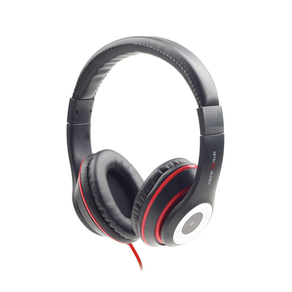 Gembird Los Angeles Headset Ledningsført Opkald/musik Sort