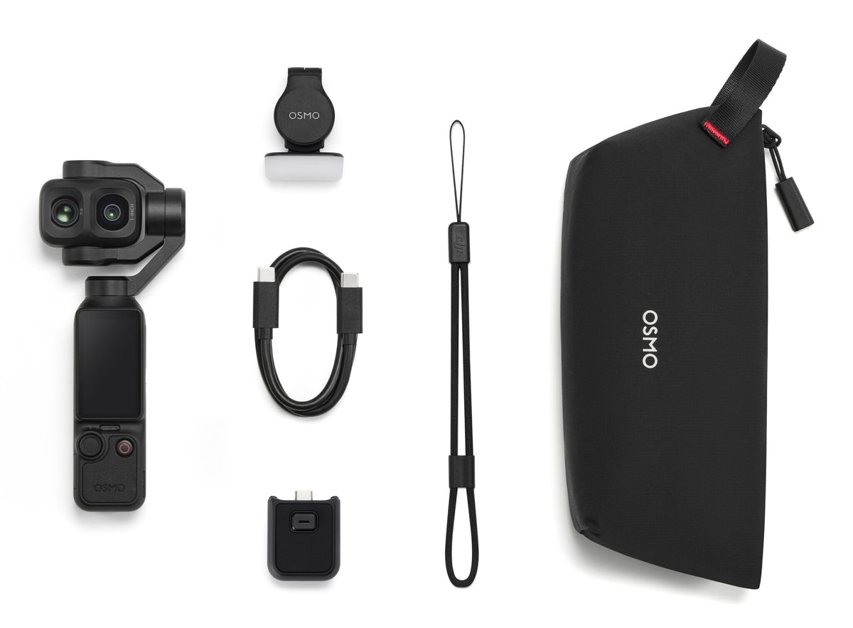 DJI Osmo Pocket 4P gimbal camera 4K Ultra HD 37 MP Wi-Fi Black