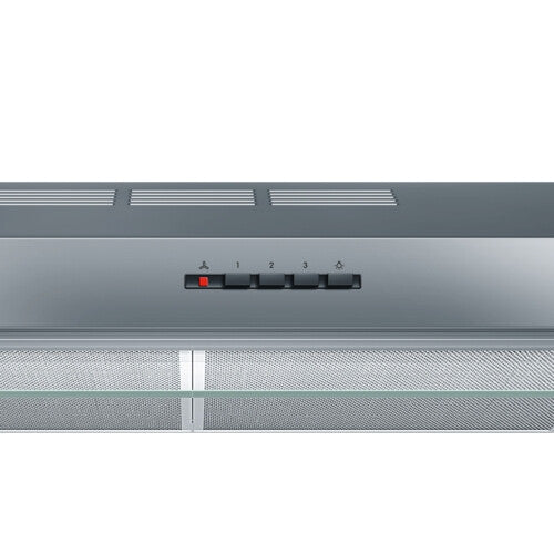 Bosch DUL63CC50 emhætte Indbygget under Rustfrit stål 350 m³/t