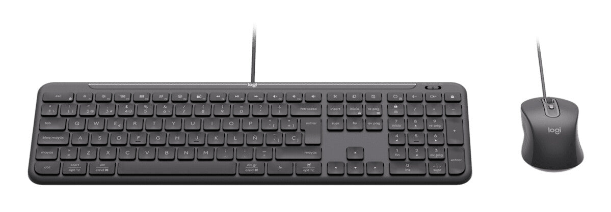 Logitech Signature Slim Combo MK620 For Business tastatur Mus inkluderet Hjemme/kontor USB QWERTY US International Grafit