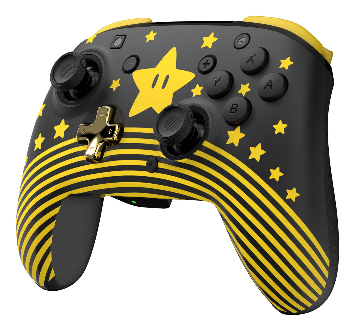 Turtle Beach Rematch Sort, Guld, Gul Bluetooth Gamepad Nintendo Switch, Nintendo Switch 2, Nintendo Switch Lite, Nintendo Switch OLED