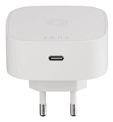 ZENS ZESC18W/00 oplader til mobil enhed Hovedtelefoner, Smartphone, Universel Hvid Vekselstrøm Trådløs opladning Hurtig opladning Indendørs