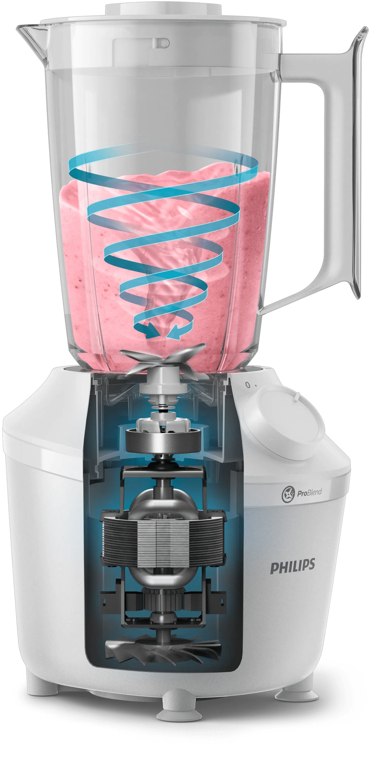 Philips Series 3000 HR2041 Blender Hvid