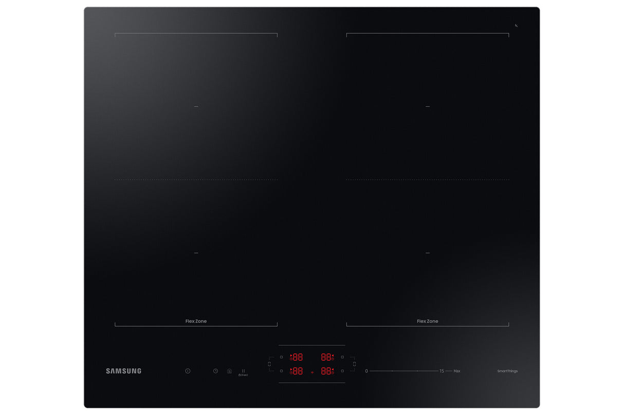 Samsung NZ64B5066FK Sort Indbygget 60 cm Zone induktionskogeplade 4 zone(s)