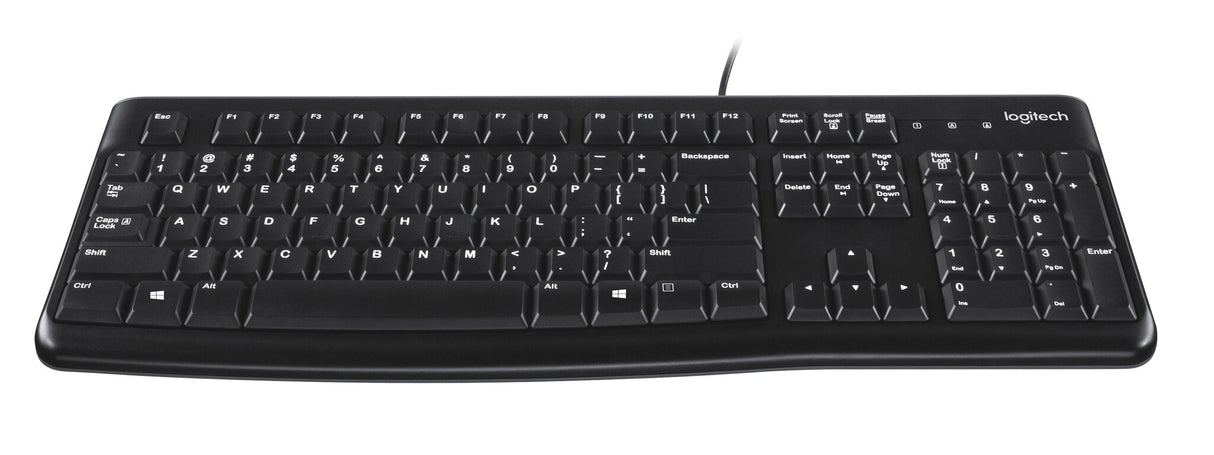 Logitech Keyboard K120 for Business tastatur Kontor USB QWERTY US International Sort