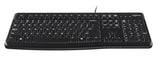 Logitech Keyboard K120 for Business tastatur Kontor USB QWERTY US International Sort
